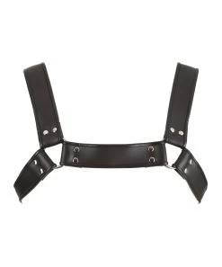 Zado Leather Chest Harness -Sex Toy Store 20100031001 hollow nor b