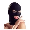 Bad Kitty Black Open Mouth & Eyes Hood Mask