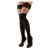 Cottelli Lingerie Black Hold-up Stockings With Net -Sex Toy Store 25202491111 nor a
