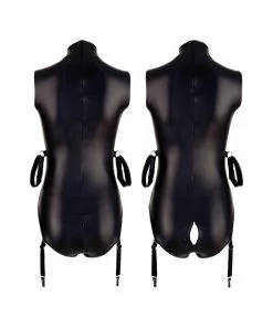 Cottelli Lingerie Bondage Black Matte Look Bodysuit 11 Cottelli Lingerie Bondage Black Matte Look Bodysuit -Sex Toy Store 26417711021 hollow rs b