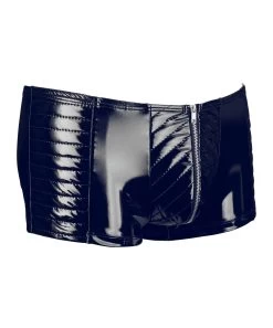 Black Level Black Vinyl Biker Style Trunks -Sex Toy Store 28904881701 hollow nor b