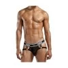 Male Power Peep Show Black Net Jock -Sex Toy Store 398223BK cmf