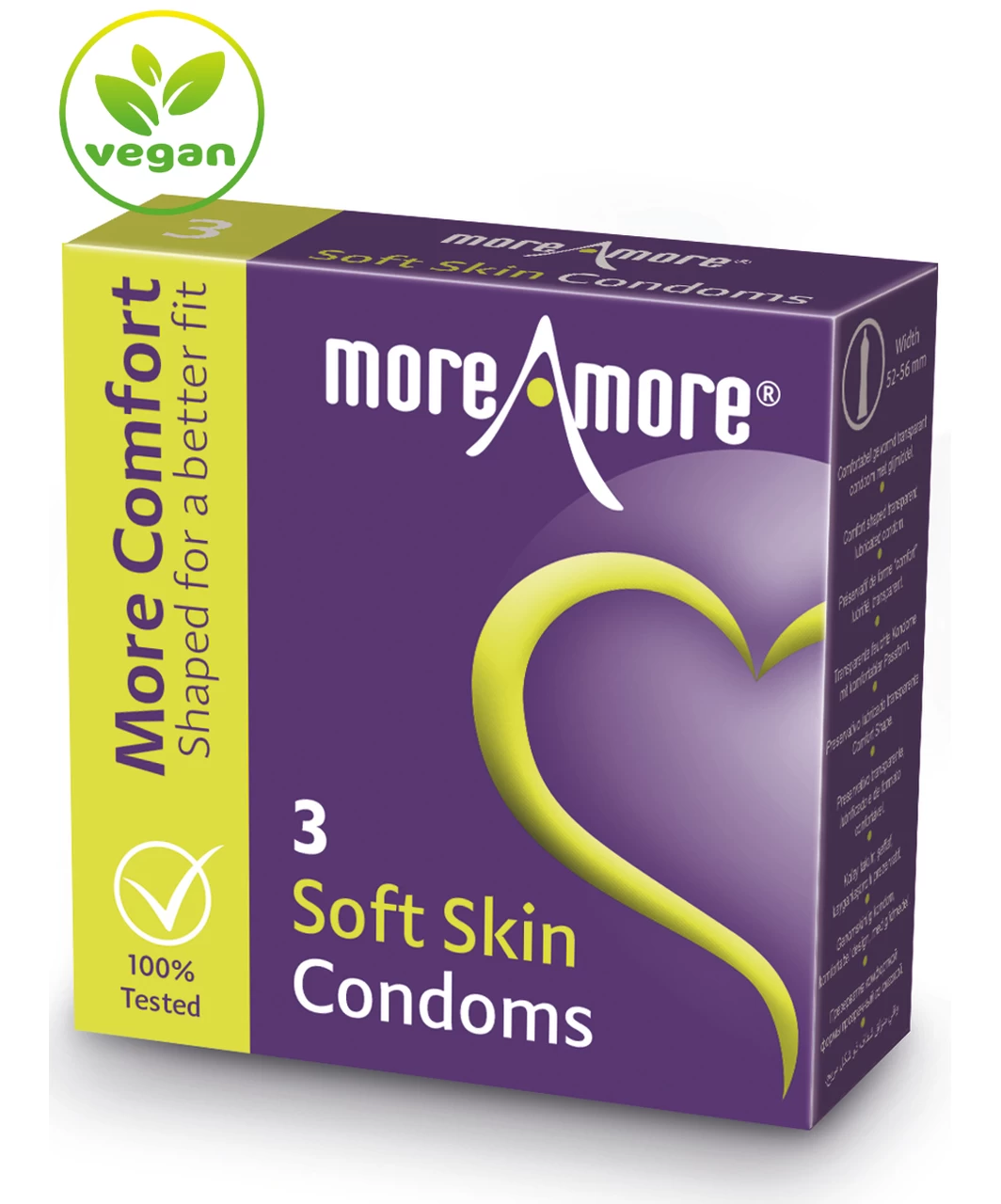 MoreAmore Soft Skin (3 / 12 Pcs) 3 MoreAmore Soft Skin (3 / 12 Pcs)