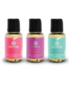Dona Scented Massage Oil Gift Set (3 X 30 Ml)