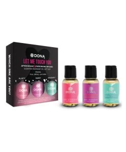 Dona Scented Massage Oil Gift Set (3 X 30 Ml) -Sex Toy Store E26855 hr