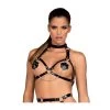 Obsessive Black Faux Leather Harness -Sex Toy Store a740 harness 1