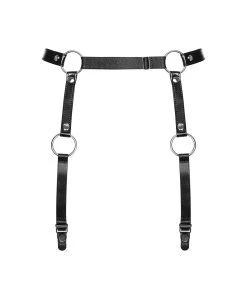 Obsessive Faux Leather Garter Belt -Sex Toy Store a741 garterbelt 2