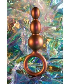 Anal Adventures Matrix Beaded Loop Plug -Sex Toy Store anal adventures matrix beaded loop plug 4