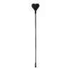 Bad Kitty Black Crop With Heart-shaped Silicone Tip -Sex Toy Store black crop with heart shaped silicone tip
