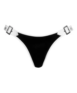Black Level Black & White Vinyl String -Sex Toy Store black level black white vinyl string 4