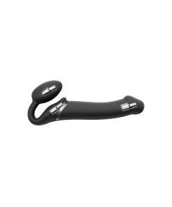 Strap-on-me Strap On Me Black Vibrating Bendable Strap-on -Sex Toy Store black vibrating bendable strap on m 3