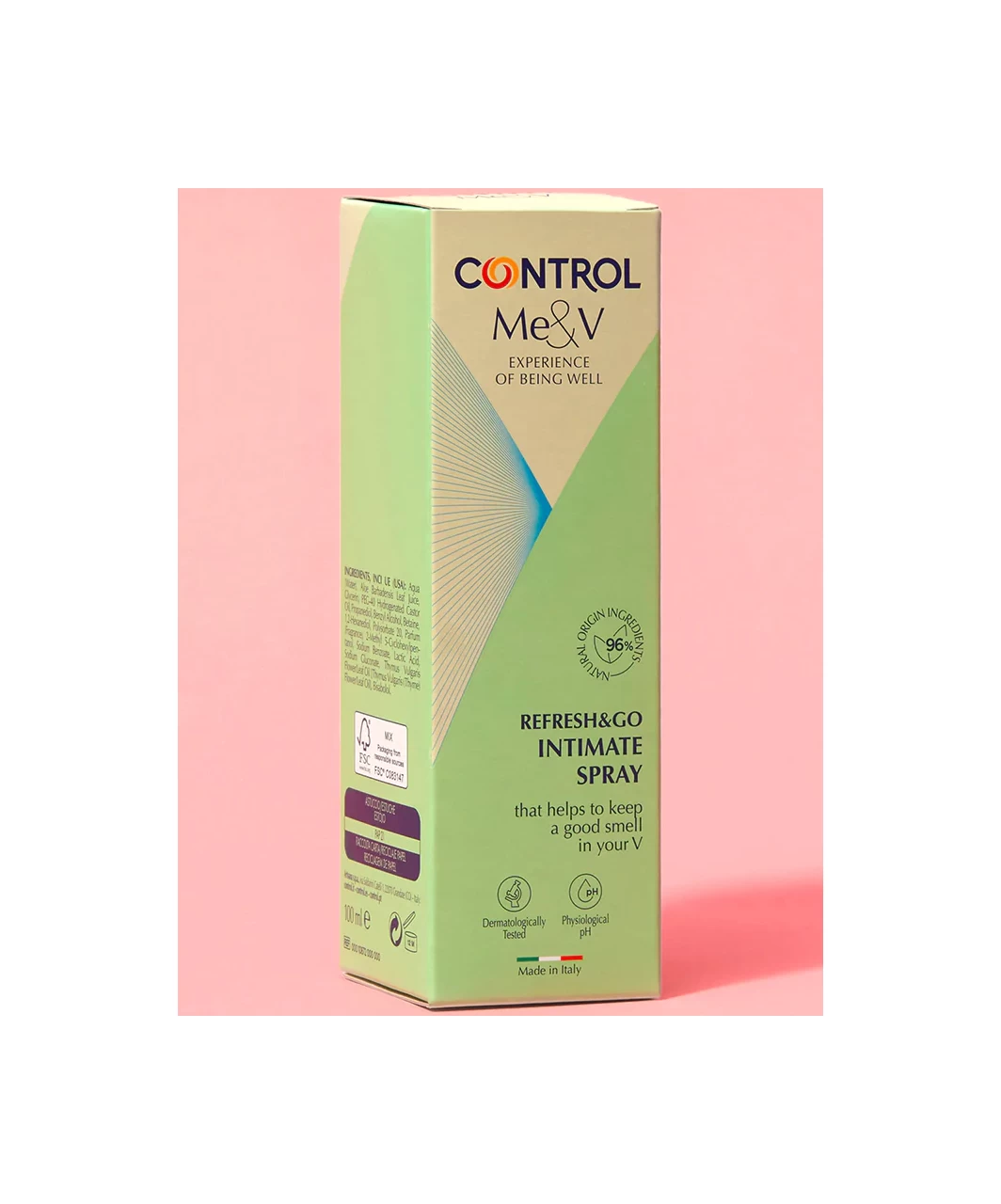 Control Me&V Refresh&Go Intimate Spray For Women (100 Ml) 4 Control Me&V Refresh&Go Intimate Spray For Women (100 Ml) - Image 2