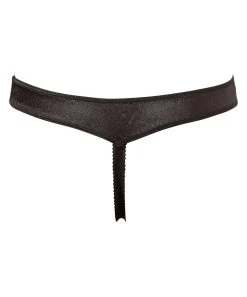 Cottelli Lingerie Black Crotchless String -Sex Toy Store cottelli lingerie black crotchless string 232012610 4