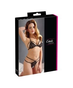 Cottelli Lingerie Black Lace Lingerie Set -Sex Toy Store cottelli lingerie black lace lingerie set 221125410 5