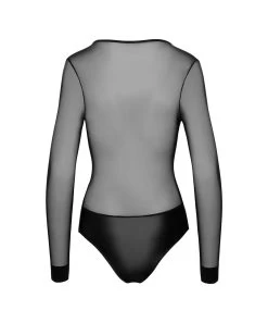Cottelli Lingerie Black Sheer Mesh Bodysuit With Zipper -Sex Toy Store cottelli lingerie black sheer mesh bodysuit with zipper 7