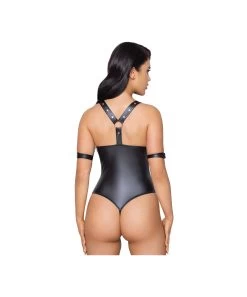 Cottelli Lingerie Bondage Black Matte Look Crotchless Bodysuit 12 Cottelli Lingerie Bondage Black Matte Look Crotchless Bodysuit -Sex Toy Store cottelli lingerie bondage black matte look crotchless bodysuit 264318910 4