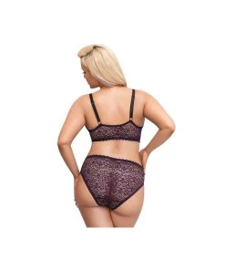 Cottelli Lingerie Purple Lace Lingerie Set -Sex Toy Store cottelli lingerie purple lace lingerie set 221424540 4