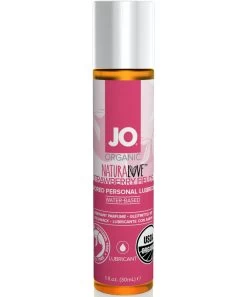 JO Organic NaturaLove Strawberry Flavored Lubricant (30 / 120 Ml)