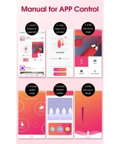 Svakom Ella Bluetooth Vibrating Bullet With App -Sex Toy Store ella manual