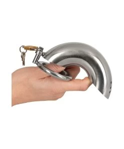 Fetish Collection Steel Cock Cage -Sex Toy Store fetish collection steel cock cage 6