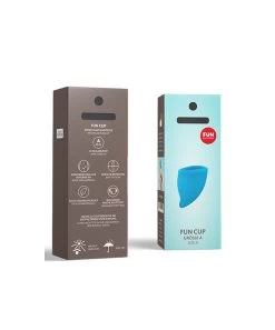 Fun Factory Fun Cup Menstrual Cup -Sex Toy Store fun cup size a menstrual cup turquoise 03