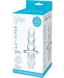 Gläs Titus Beaded Plug -Sex Toy Store glas titus beaded plug 5