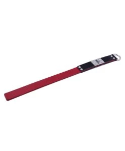 HEL Milano 40 Cm Long Leather Spanking Strap -Sex Toy Store hel milano 40 cm long leather spanking strap red blk 1