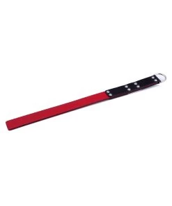 HEL Milano 40 Cm Long Leather Spanking Strap -Sex Toy Store hel milano 40 cm long leather spanking strap red blk 2