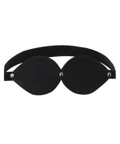 Taboom Infinity Black Faux Leather Blindfold