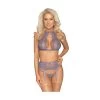 Kissable Sinuous Purple Lace Suspender Lingerie Set -Sex Toy Store kissable sinuous purple lace suspender lingerie set 1