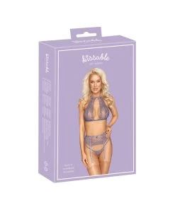 Kissable Sinuous Purple Lace Suspender Lingerie Set -Sex Toy Store kissable sinuous purple lace suspender lingerie set 5