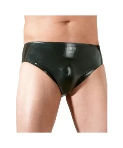Late X Latex Briefs With Anal Dildo -Sex Toy Store late x 10 10 2