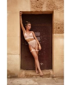 Le Désir Bliss Pink Net Lingerie Set -Sex Toy Store le desir bliss pink net lingerie set m2