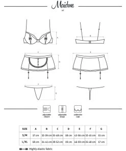 Obsessive French Maid Erotic Set -Sex Toy Store maidme eng