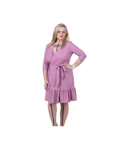 MAKE Lilac Cotton Robe