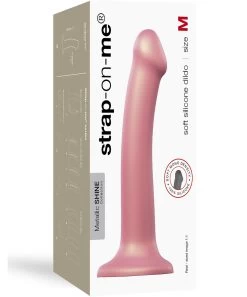 Strap-on-me Strap On Me Metallic Shine Dildo M -Sex Toy Store metallic shine dildo pnk 3