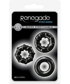 NS Novelties Renegade Dyno Rings -Sex Toy Store ns novelties renegade dyno rings blk 2