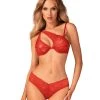 Obsessive Atenica Red Lace Lingerie Set -Sex Toy Store obsessive atenica red lace lingerie set 1