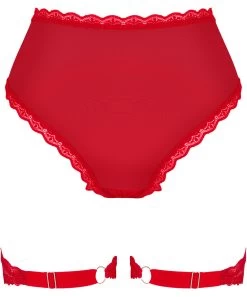 Obsessive Belovya Red Garter Briefs -Sex Toy Store obsessive belovya red garter briefs 4