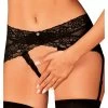 Obsessive Lacrisia Crotchless Suspender Thong -Sex Toy Store obsessive lacrisia crotchless suspender thong 1