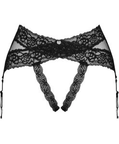 Obsessive Lacrisia Crotchless Suspender Thong -Sex Toy Store obsessive lacrisia crotchless suspender thong 3