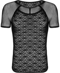 Obsessive Black Net T-shirt -Sex Toy Store obsessive t102 black net t shirt 3