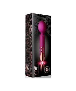 Rocks Off Rocks-Off Oriel Rechargeable Couples Play Wand -Sex Toy Store oriel pink 3