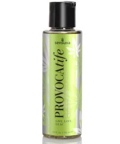 Sensuva Provocatife Hemp Oil & Pheromones Infused Massage Oil (120 Ml)