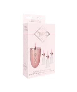 Shots Toys Pumped Automatic Rechargeable Clitoral & Nipple Pump Set -Sex Toy Store pumped automatic 8