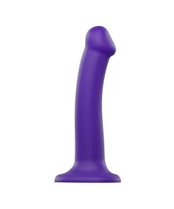Strap-on-me Strap On Me Purple Dual Density Bendable Dildo