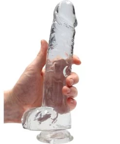 RealRock Crystal Cock Large Dildo -Sex Toy Store realrock crystal cock large clr 2