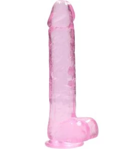 RealRock Crystal Cock Large Dildo