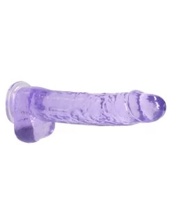 RealRock Crystal Cock Large Dildo -Sex Toy Store realrock crystal cock large pur 2