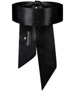 Obsessive Black Ribbon Blindfold